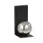 Emibig Wandleuchte Form Stahl Schwarz | Geeignet für 1x E14 - Max 10W