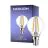 Noxion Lucent LED E14 Kugel Fadenlampe Klar 2.5W 250lm - 827 Extra Warmweiß | Ersatz für 25W