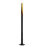 Eglo Stehlampe Barbotto Stahl Schwarz, Gold 4.5W 345lm - 830 Warmweiß | Geeignet für GU10